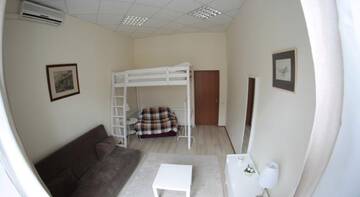 Семейный номер с общей ванной комнатой в Гостинице Centeral Hostel Moscow